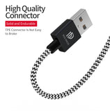 DUX DUCIS K-ONE MICRO Weaving Sync Data Charging Charger Cable 25cm