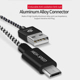 DUX DUCIS K-ONE MICRO Weaving Sync Data Charging Charger Cable 100cm