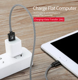 DUX DUCIS K-ONE MICRO Weaving Sync Data Charging Charger Cable 25cm