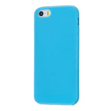 For iPhone 5/5S/SE/6/6S/6 Plus/6S Plus/7/8/7 Plus/8 Plus Cellphone Cover Soft TPU Bumper Protector Phone Shell Ocean blue