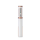 Mini Portable Wireless Selfie Stick Bluetooth Tripod Lightweight 15KG for Smart Phone IOS Version white