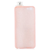 For VIVO Y71 3D Cute Coloured Painted Animal TPU Anti-scratch Non-slip Protective Cover Back Case Big white bear