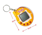 Child Electronic Pet Toy Egg Virtual Digital Pet Tumbler Dinosaur Egg Toy Blue egg transparent blue machine