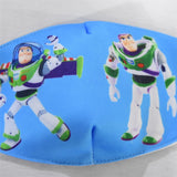 Cotton Mouth Muffle Haze Prevention Mask Breathable Cartoon Printing Kids Dust Respirator  Yellow