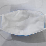 Cotton Mouth Muffle Haze Prevention Mask Breathable Cartoon Printing Kids Dust Respirator  Blue