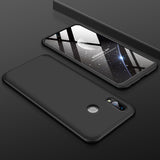 For HUAWEI Honor Play 3 in 1 360 Degree Non-slip Shockproof Full Protective Case blue