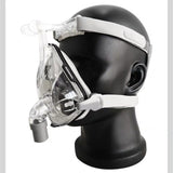 Universal CPAP Face Mask Silicone Respirator Ventilator Mask with Headgear L (large)