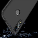 for Redmi NOTE 7 Ultra Slim PC Back Cover Non-slip Shockproof 360 Degree Full Protective Case gold_Redmi NOTE 7
