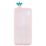 For Samsung A01 Soft TPU Case Back Cover 3D Cartoon Painting Mobile Phone Shell Music unicorn