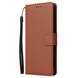 For Redmi note 7/Redmi note 7pro Flip-type Leather Protective Phone Case with 3 Card Position Buckle Design Phone Cover  black