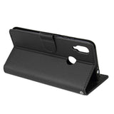 For Redmi note 7/Redmi note 7pro Flip-type Leather Protective Phone Case with 3 Card Position Buckle Design Phone Cover  black
