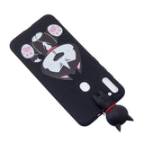 For Samsung A11 TPU Back Cover 3D Cartoon Painting Soft Mobile Phone Case Shell Dumb husky