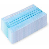 Disposable Non-woven Three-layer Mask Blue Hang Ear Style Protective Mask  white 20pcs