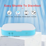 Mini Sterilizer Disinfection Manicure UV LED Disinfector Box blue