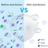 Mini Sterilizer Disinfection Manicure UV LED Disinfector Box blue