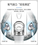 Universal CPAP Face Mask Silicone Respirator Ventilator Mask with Headgear S (small)