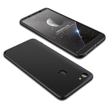 For VIVO V7 plus/Y75S/Y79 3 in 1 360 Degree Non-slip Shockproof Full Protective Case red black red