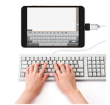 Mini Portable OTG Adapter Type C Adapter USB Adapter  (black)