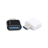 Mini Portable OTG Adapter Type C Adapter USB Adapter (white)