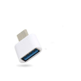 Mini Portable OTG Adapter Type C Adapter USB Adapter (white)