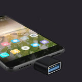 Mini Portable OTG Adapter Type C Adapter USB Adapter  (black)