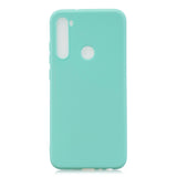 For Redmi 8 8A note 8T TPU Back Cover Soft Candy Color Frosted Surface Shockproof TPU Mobile Phone Protective Case 8
