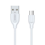 JOYROOM S-L352 2.4A Output Charging Charger Data Sync Micro USB Data Cable - white Android