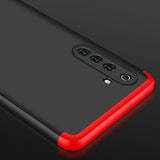 For OPPO Realme 6 Pro Cellphone Case PC Full Protection Anti-Scratch Mobile Phone Shell Cover red