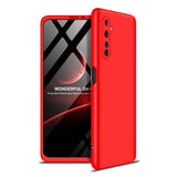 For OPPO Realme 6 Pro Cellphone Case PC Full Protection Anti-Scratch Mobile Phone Shell Cover red