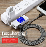DUX DUCIS K-ONE Portable TYPE-C Braided Data Line Data Sync Charger Charging Cable 100cm
