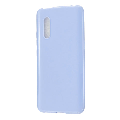 For VIVO X27 / VIVO X27 Pro Cellphone Cover Anti-scratch Dust-proof Soft TPU Phone Protective Case  Taro purple