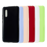 For VIVO X27 / VIVO X27 Pro Cellphone Cover Anti-scratch Dust-proof Soft TPU Phone Protective Case  Rose red
