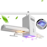 Mini Dryer Anion Ultraviolet Disinfection Folding Household Dryer with Detachable Cross Arm White European regulations (neutral)_180 * 115 * 200