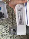Free Drilling Hanging Rack Home Multifunctional UV Sterilizer for Toothbrush white_European regulations