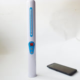 UV Sterilizer Portable Charging Handheld Disinfection Lamp Germicidal Light Kill Dust Mite Virus Eliminator UV Lamp white