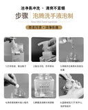 Effervescent Liquid Soap 10Pcs Effervescent Tablets + Foam Pressing Bottle Set Aloe Foam Cleansing Hand Washing Liquid 1 Set