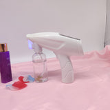 Disinfectant Electric Sprayer Handheld Outdoor Atomizer Adjustable Fogger for Home Office School Garden  white