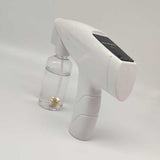 Disinfectant Electric Sprayer Handheld Outdoor Atomizer Adjustable Fogger for Home Office School Garden  white