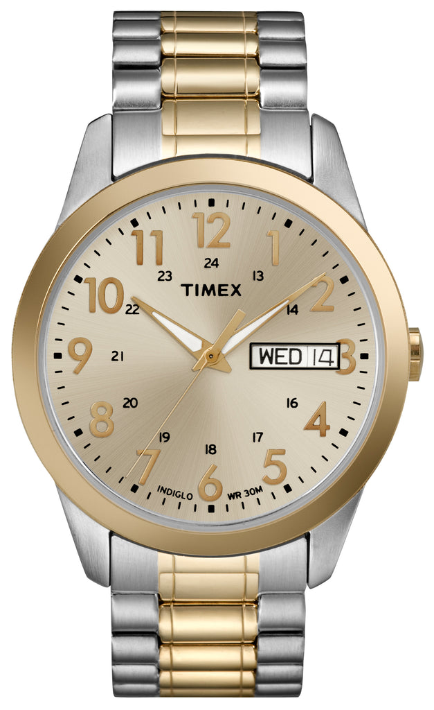 Timex T2M935 Men's Two-Tone Stainless Watch