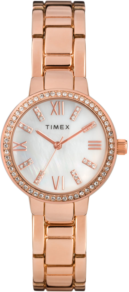 Timex TW2T58500 Timex Women's 30mm Bracelet Watch with Swarovski   Crystals