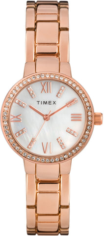 Timex TW2T58500 Timex Women's 30mm Bracelet Watch with Swarovski   Crystals