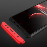 For HUAWEI MAIMANG 6/Mate 10 lite/Honor 9i(india)/Nova 2i Ultra Slim PC Back Cover Non-slip Shockproof 360 Degree Full Protective Case red