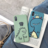 For VIVO Y66/Y67/Y91/Y95/Y93/Y97/V15/S1/Y83/Y85/Z3/Z3I/V11I/Z5X/Z1 Pro TPU Cellphone Case Shell Dinosaur Back Cover green