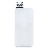 For Samsung A01 Soft TPU Case Back Cover 3D Cartoon Painting Mobile Phone Shell Smiley Panda