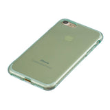 for iPhone 6/6S / 6 Plus/6S Plus / 7/8 / 7 Plus/8 Plus Clear Colorful TPU Back Cover Cellphone Case Shell Green