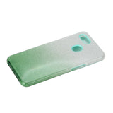 For OPPO F9/F9 Pro/A7X/F11 Pro/A8/A31 Phone Case Gradient Color Glitter Powder Phone Cover with Airbag Bracket green