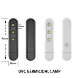 Portable UVC Disinfection Lamp Ultraviolet Sterilization Germicidal Light
