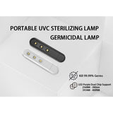 Portable UVC Disinfection Lamp Ultraviolet Sterilization Germicidal Light