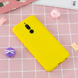 For Redmi 8 8A note 8T TPU Back Cover Soft Candy Color Frosted Surface Shockproof TPU Mobile Phone Protective Case 3
