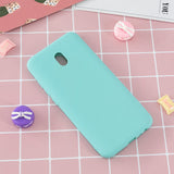 For Redmi 8 8A note 8T TPU Back Cover Soft Candy Color Frosted Surface Shockproof TPU Mobile Phone Protective Case 8